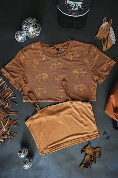 Buck Fifty Short Sleeve Mesh Top
