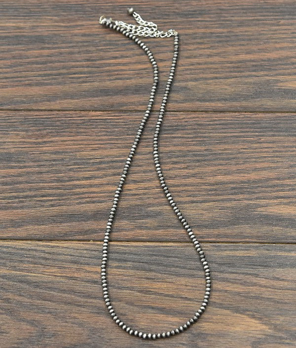 Single Strand Navajo Pearl Necklace