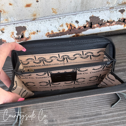The Avenue Checkered Wallet