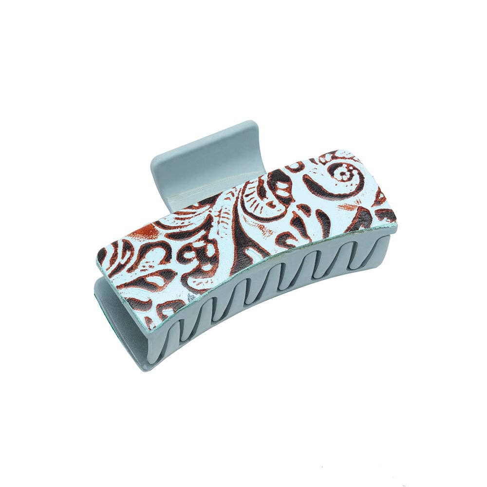 CowHide Hair Clip