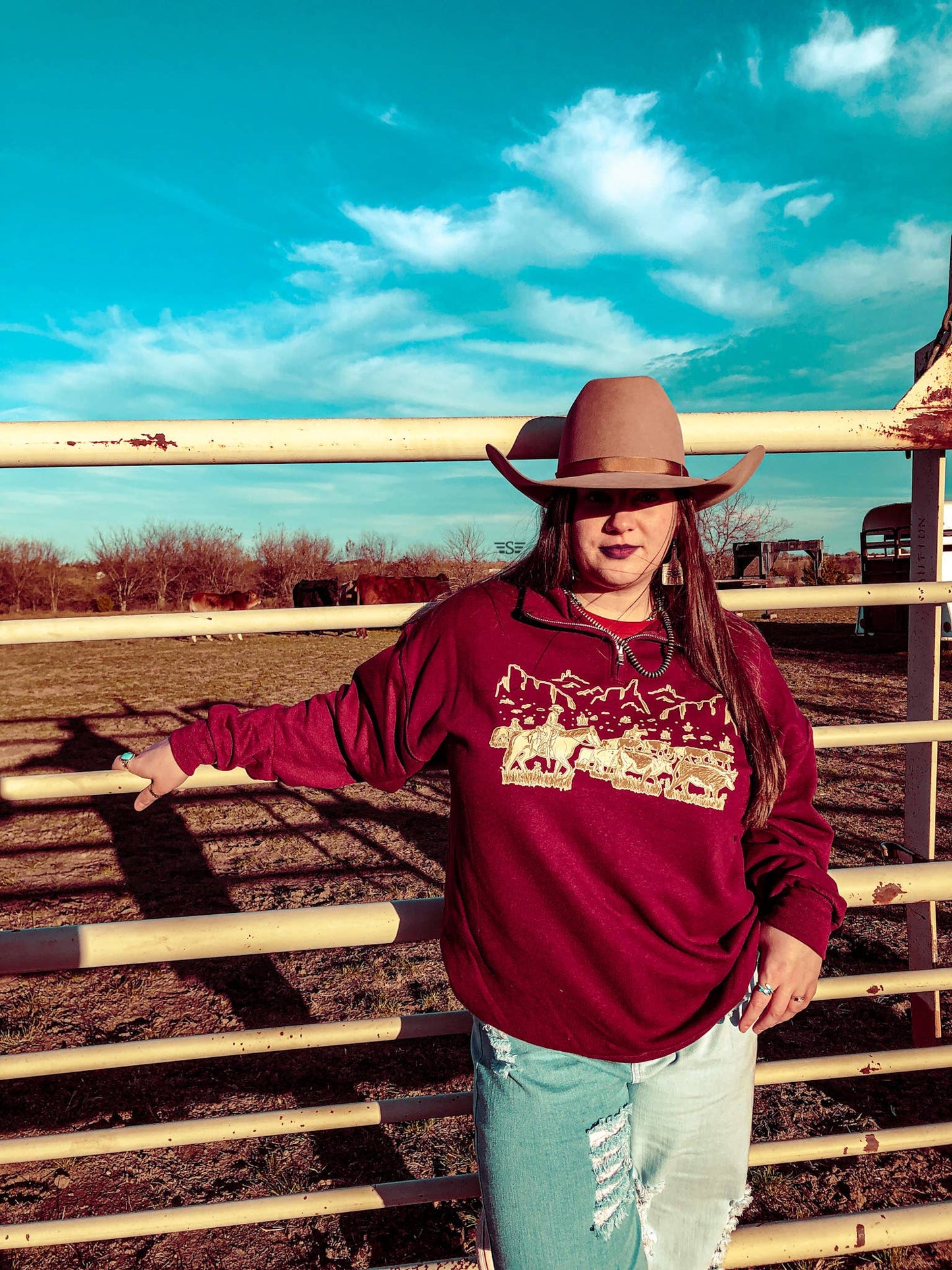 Cattle Drive Quarter Zip