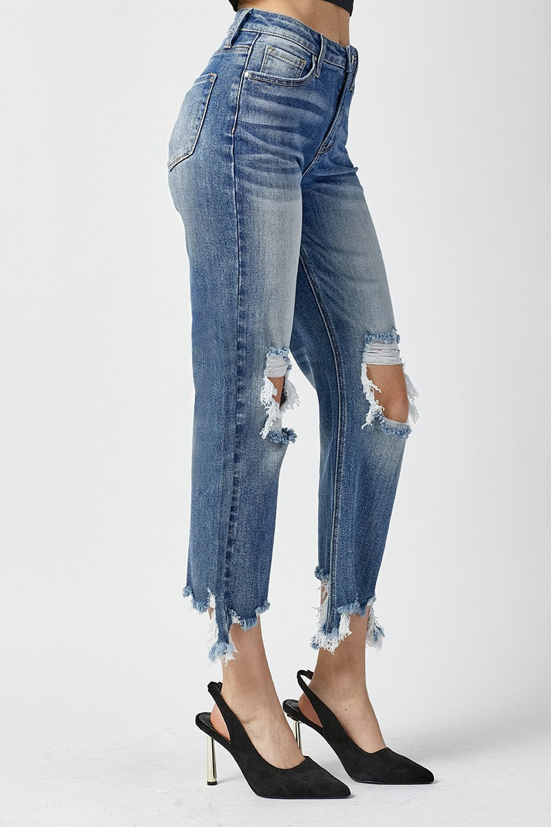 Lana High Rise Crop Jeans