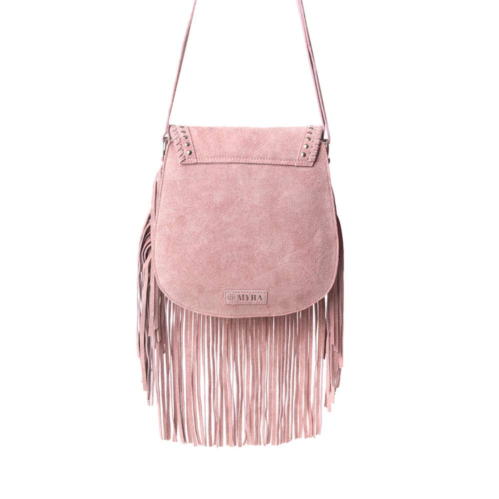 Old Rose Mojave Meadow Leather Bag