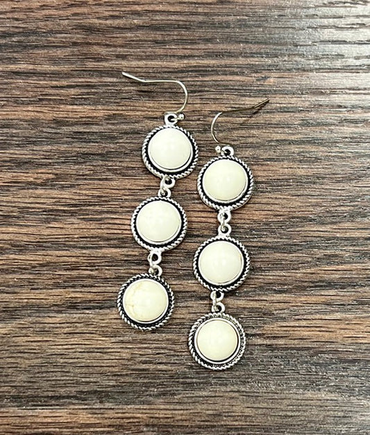 Turquoise Post Earrings (Two Colors)