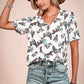 Helen Horse Print Tee
