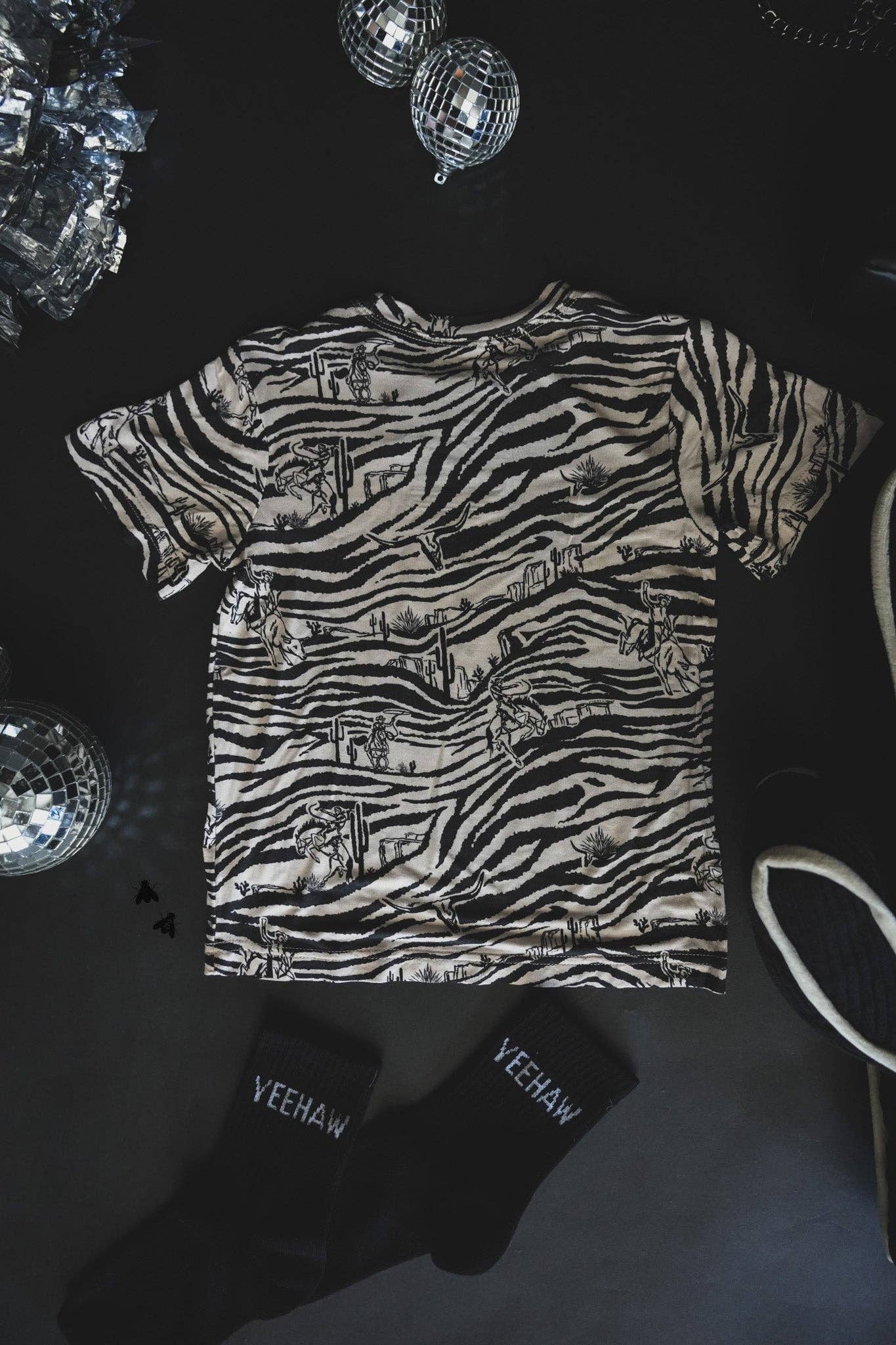 The Cowboy Zoo Kids Top
