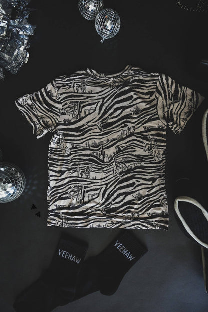 The Cowboy Zoo Kids Top