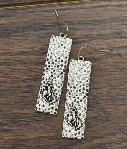 721169, Bronc Earrings