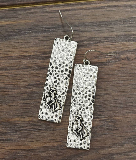 721169, Bronc Earrings
