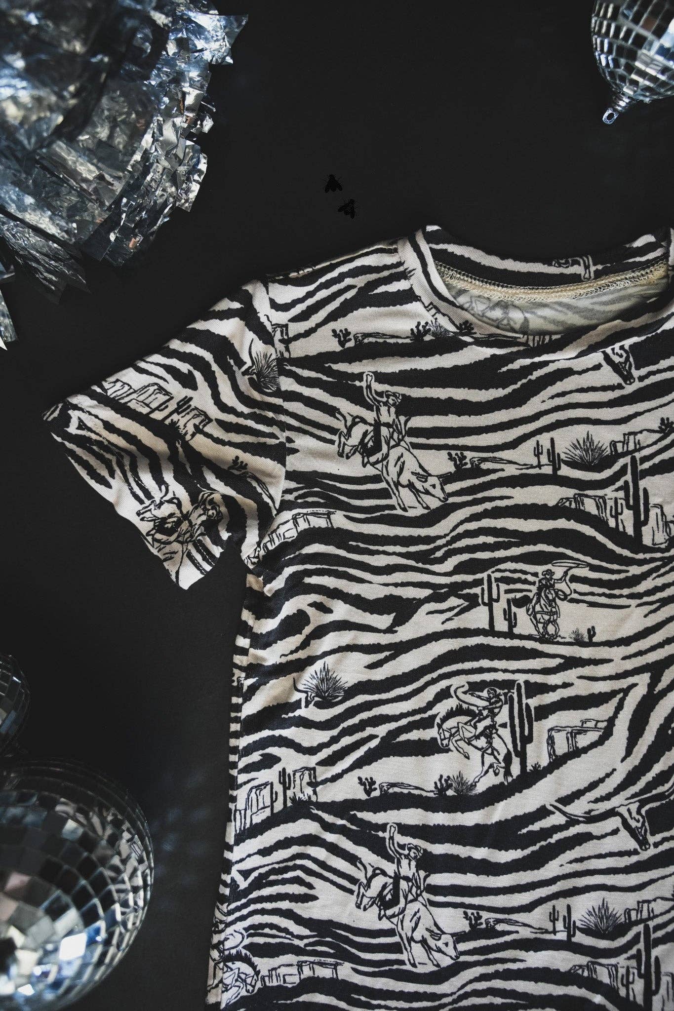 The Cowboy Zoo Kids Top