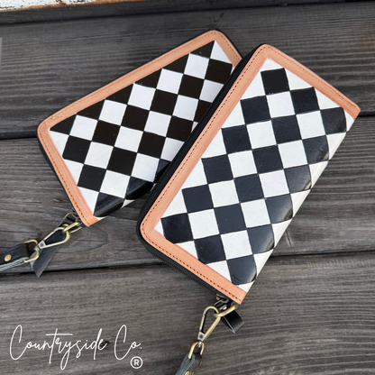 The Avenue Checkered Wallet
