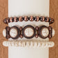 Sqaush Blossom Stacked Bracelets