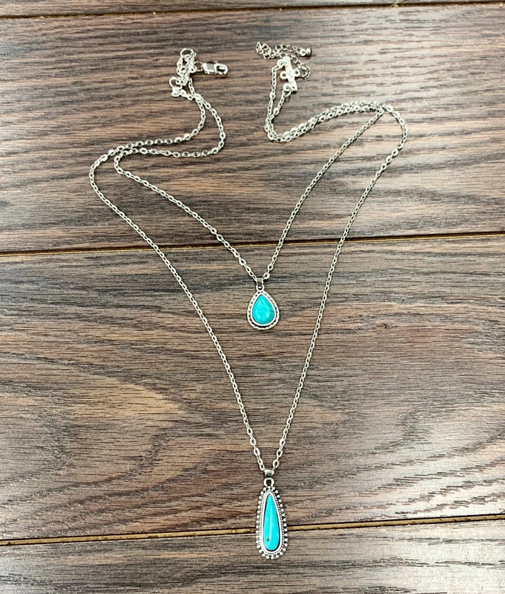 20" Turquoise Necklace