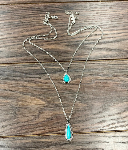 20" Turquoise Necklace
