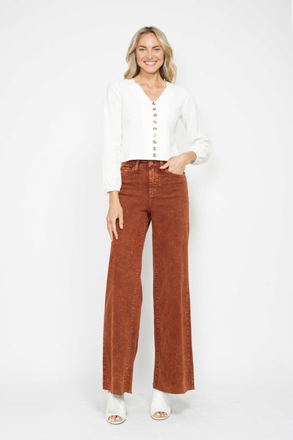 Pumpkin Straight Leg Jeans