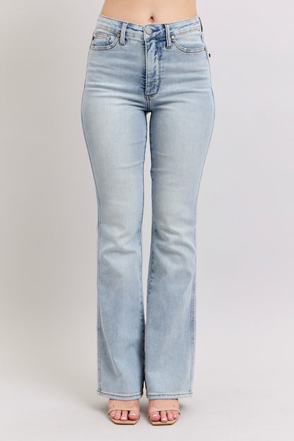 Light Wash Boot Stitch Pocket-Reg & Long