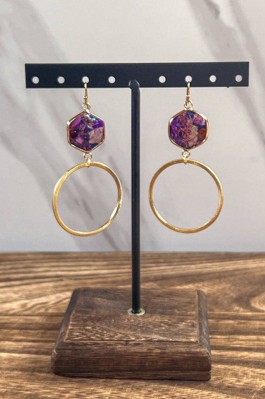 Janet Hoop Earrings