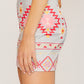 Aztec Print Mini Skirt