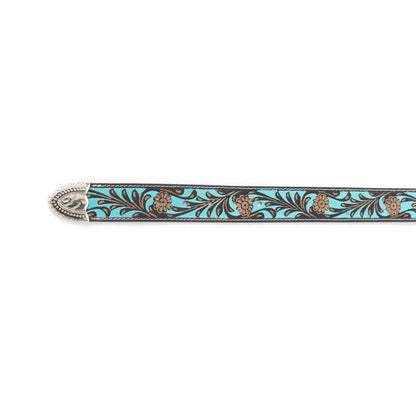 Swinging Door Kid's Belt In Blue