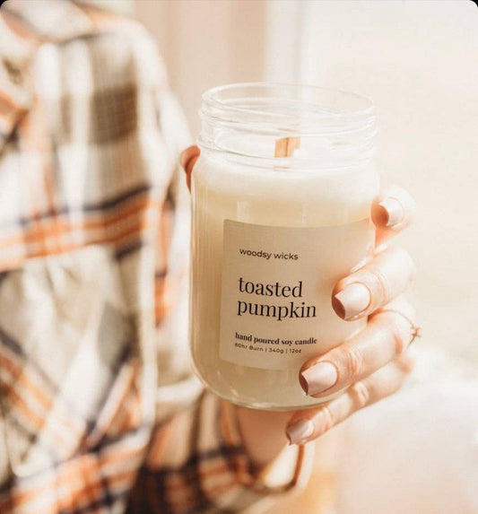 Apple Bourbon Wood Wick Candle