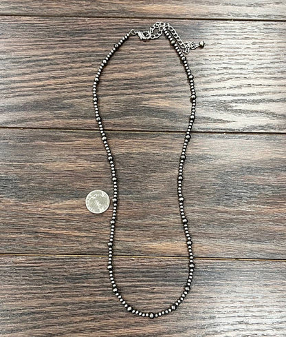 738126, Handmade Polish Navajo Bead Necklace