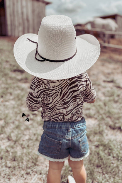 The Cowboy Zoo Kids Top