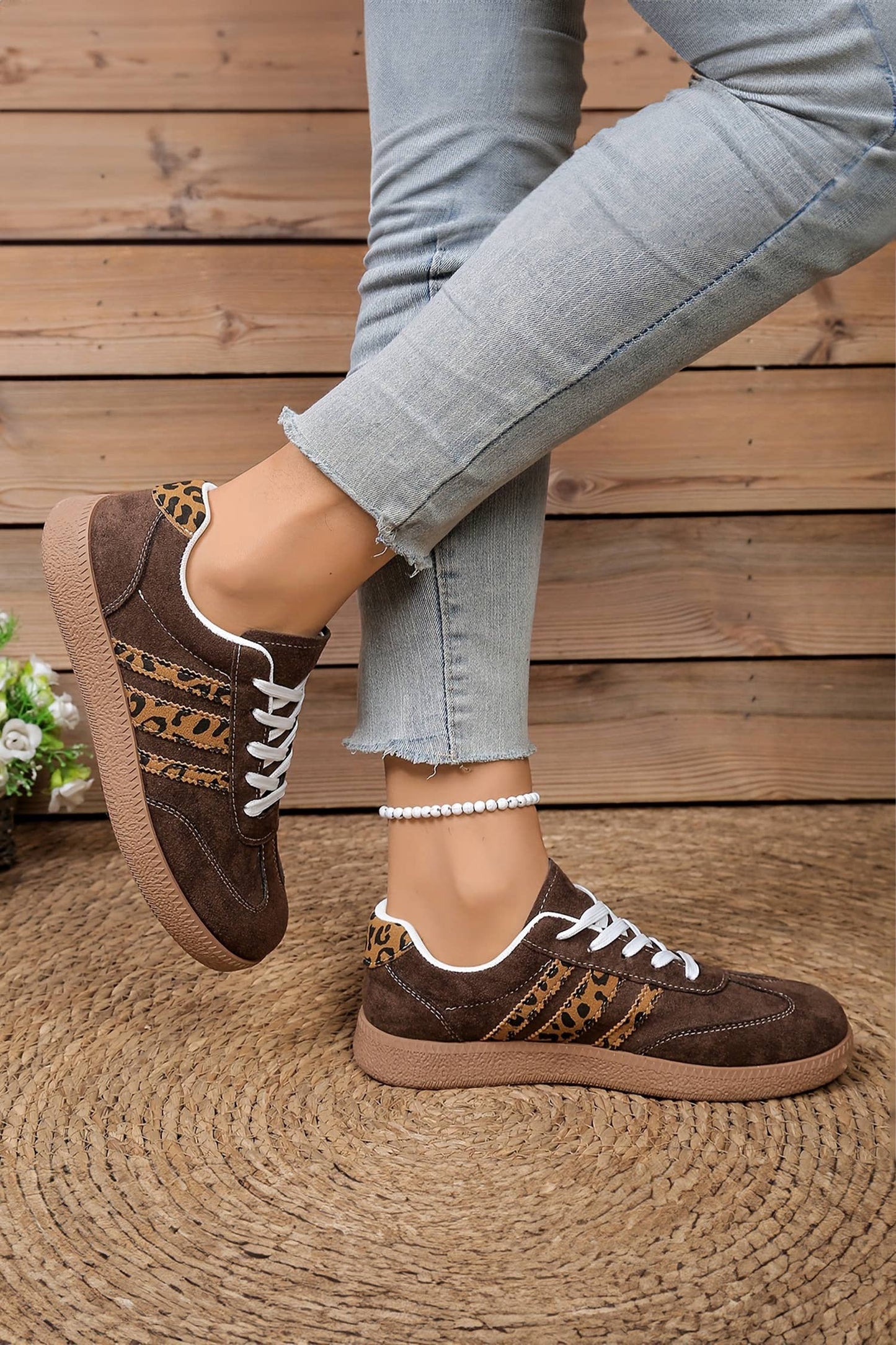 Leopard Patchwork Shoes