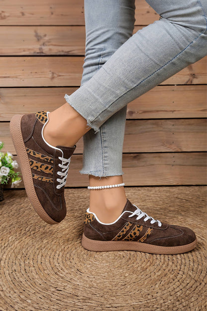 Leopard Patchwork Shoes