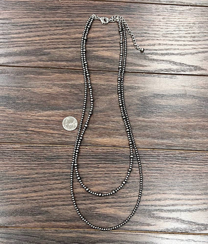 738146, Handmade Polish Navajo Bead Necklace