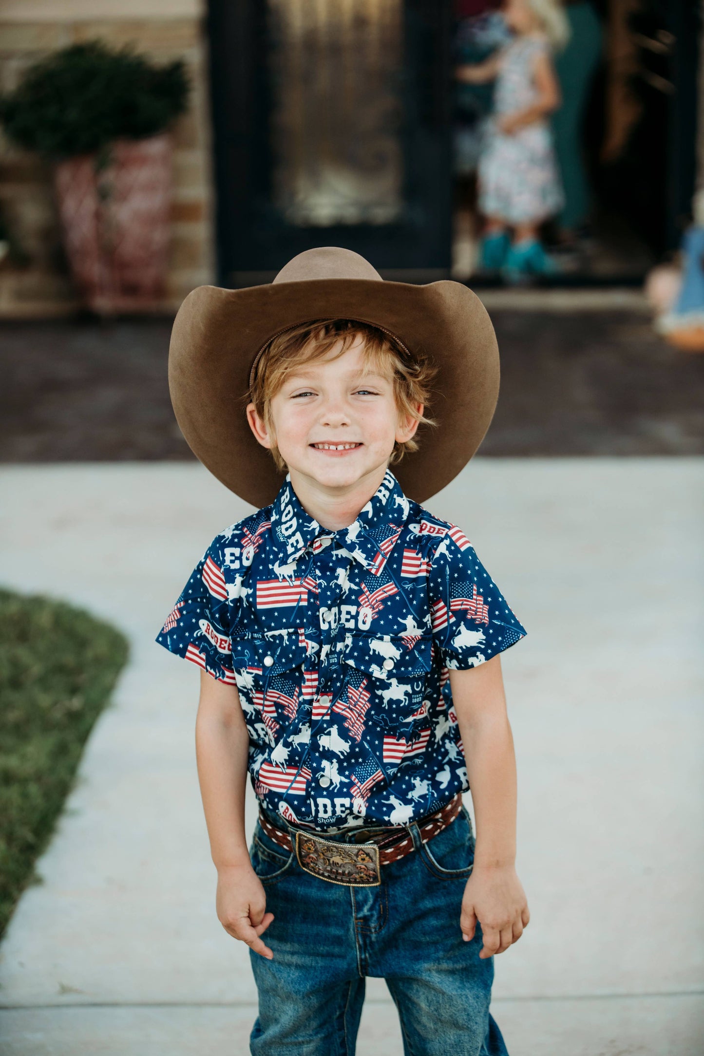 Only In America Pearl Snap Shirt