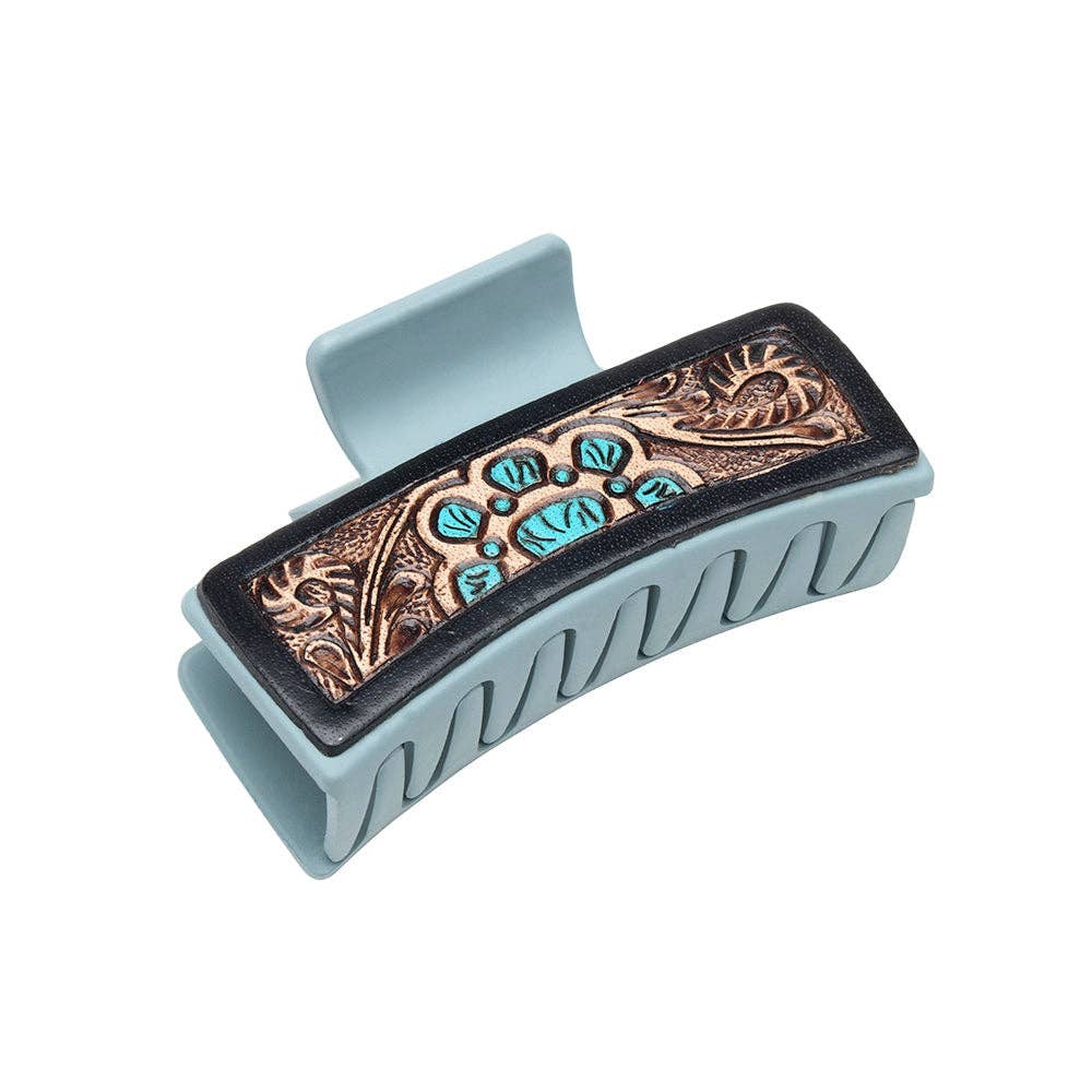CowHide Hair Clip