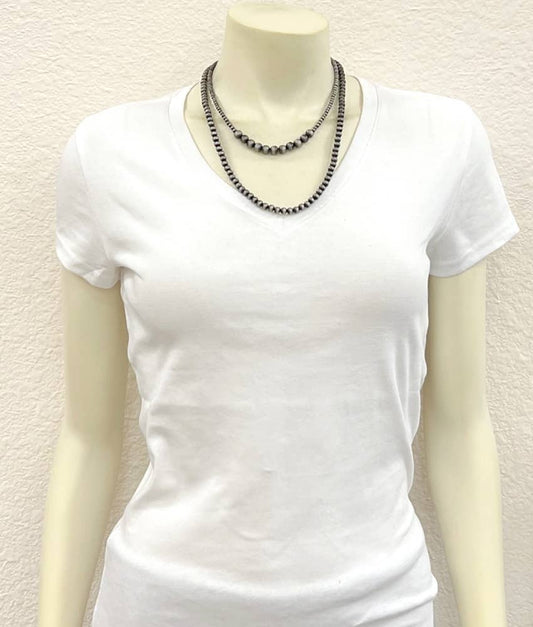 737055, Handmade Navajo Bead Necklace