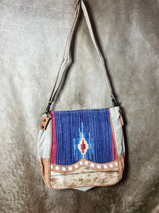 Blue Saddle Blanket Purse
