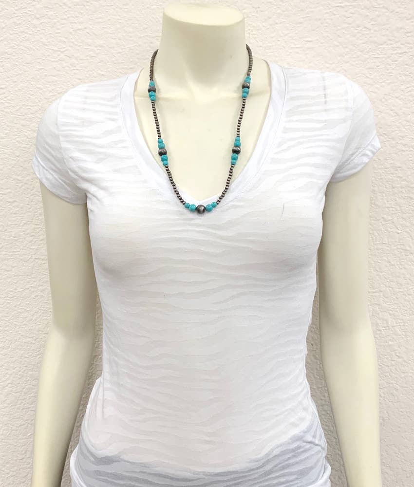 Handmade Navajo Turquoise Necklace