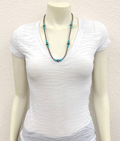Handmade Navajo Turquoise Necklace