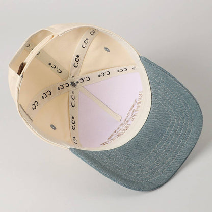 Messy Hair Wild West Cowgirl Club Denim Hat