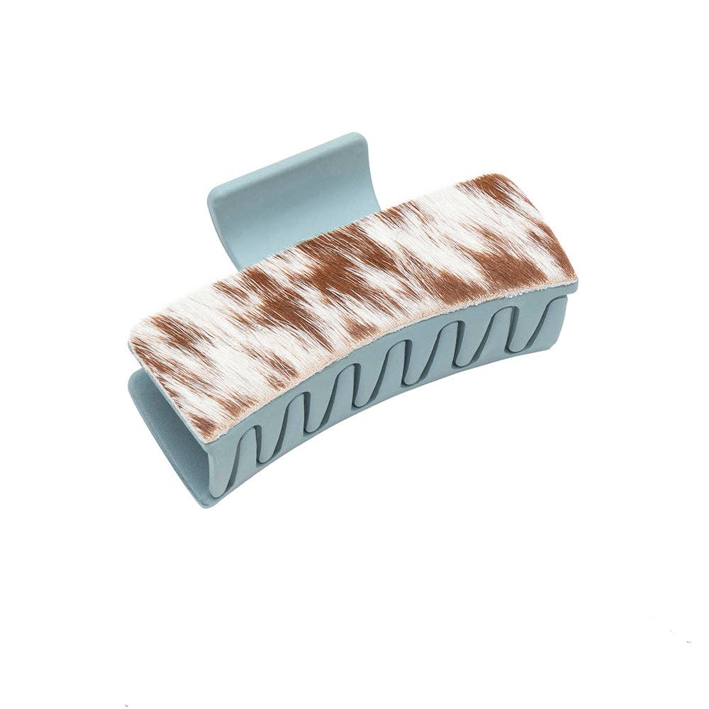 CowHide Hair Clip