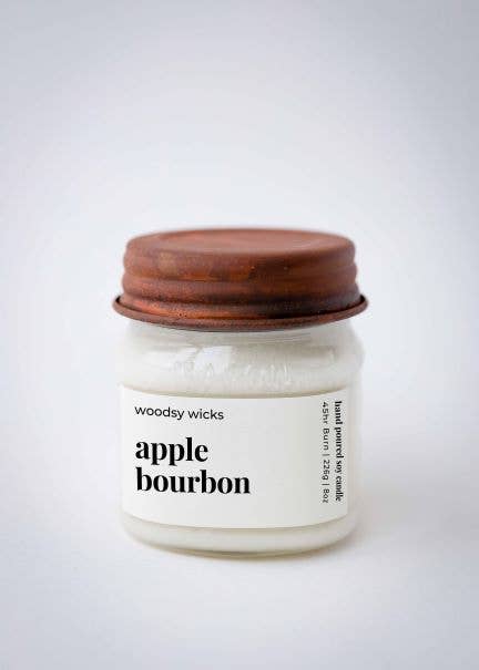 Apple Bourbon Wood Wick Candle