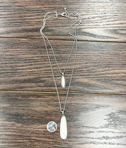 White Turquoise Necklace