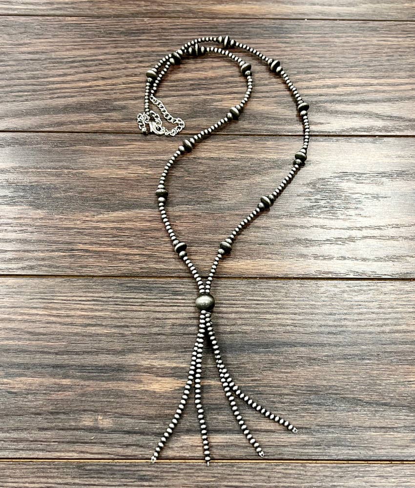 Western Bead Y-Necklace