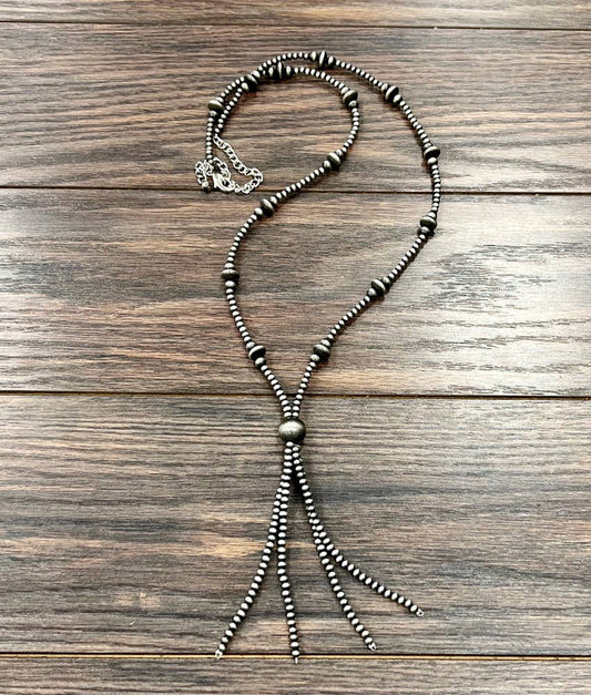 Western Bead Y-Necklace