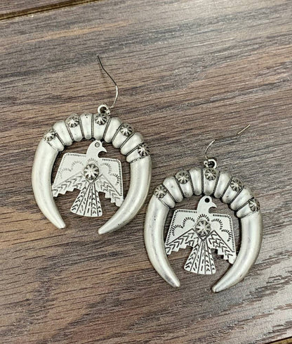 722178, Thunderbird Earrings