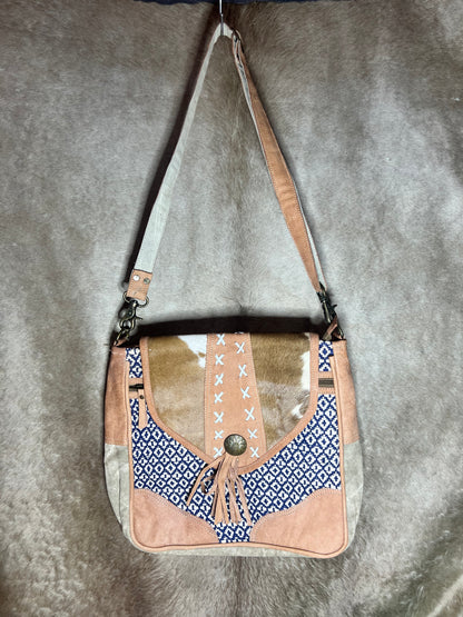 Cowhide Crossbody Bag