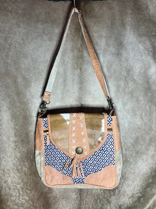 Cowhide Crossbody Bag