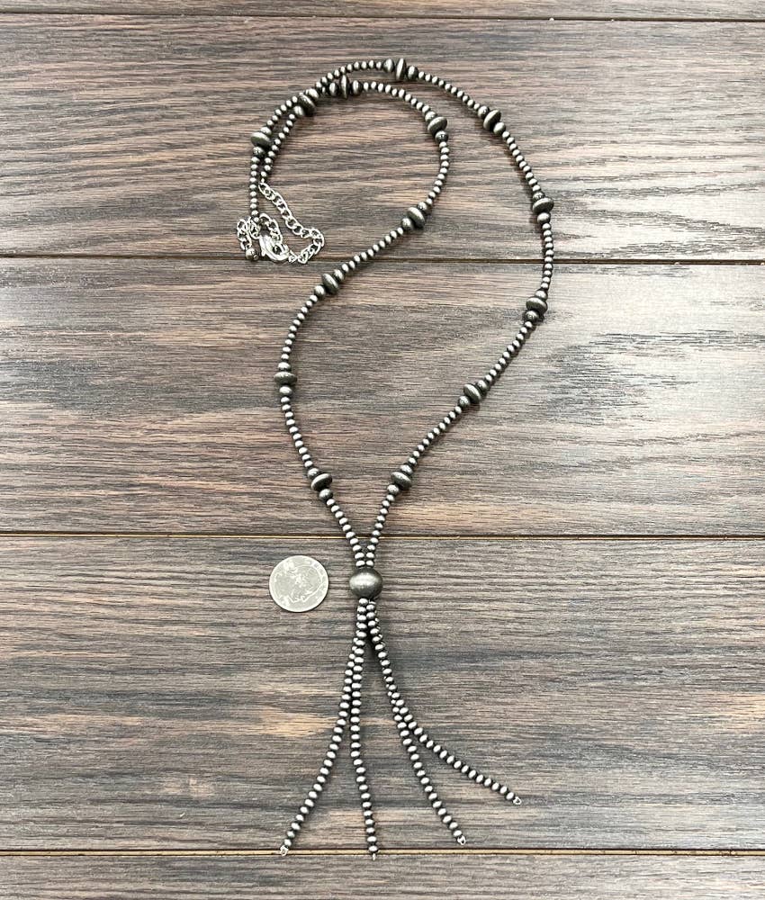 Western Bead Y-Necklace