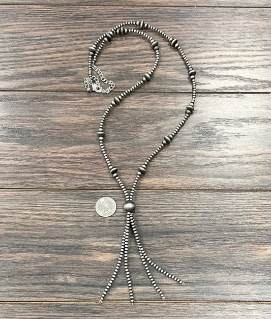 Western Bead Y-Necklace