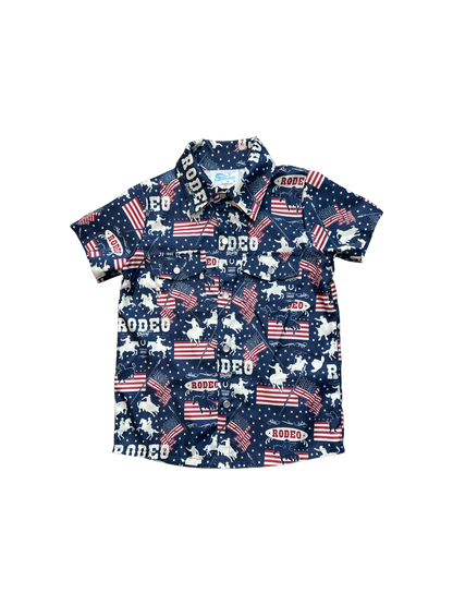 Only In America Pearl Snap Shirt