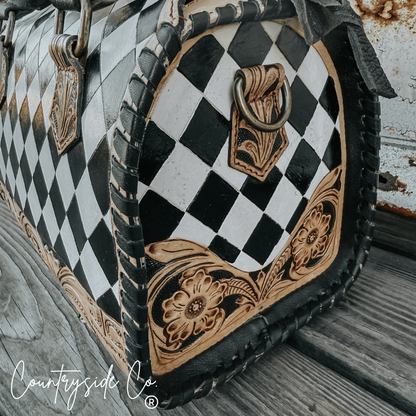 Aspen Tooled Leather Bag