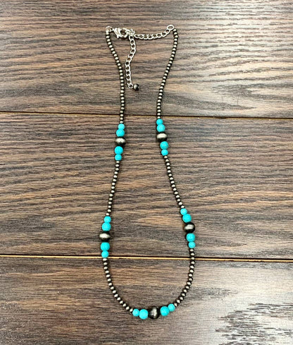 Handmade Navajo Turquoise Necklace