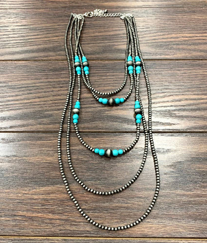 Handmade Navajo Bead Necklace